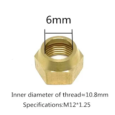 

Быстрое включение наконечник гайка с медным flaring1/4 "3/8" 1/2 "3/4" Flare трубопроводная арматура Adapeter воздуха conditione
