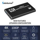 4K HDMI-совместимая карта видеозахвата USB 3,0 1080P, игровой ЗАХВАТ USB 2,0, карта захвата для Youtube OBS потоковая трансляция в прямом эфире