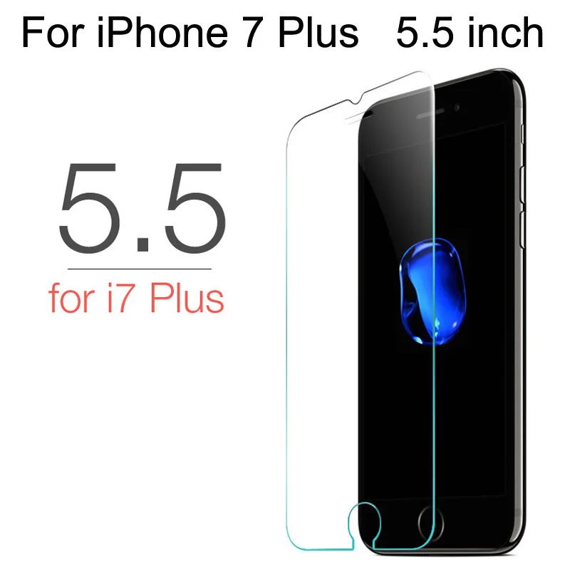 7plus 8 Plus Для iPhone 7 8 Plus, Защитное стекло для iPhone 11 Pro Max 6 6S Plus 5 5S Se HD, закаленное стекло для X XR XS Max, жесткая пленка - Цвет: 7plus 8 Plus