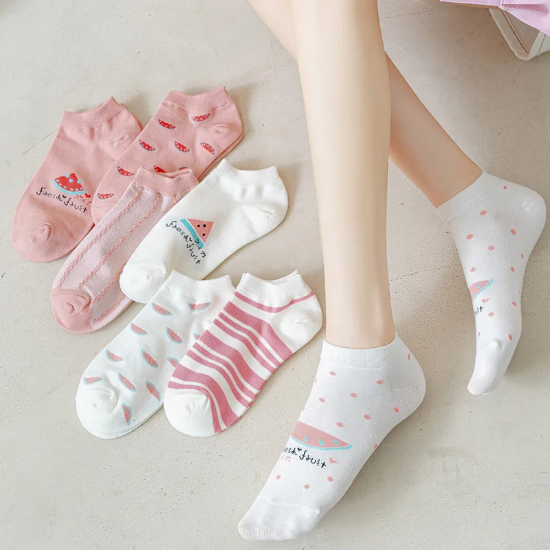 Носки женские носки до щиколотки весна осень тонкие весенне летние неглубокие