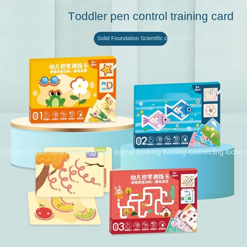 

Montessori Baby Drawing Toys for Children 3 Years Old Kids Early Learning Educational Toy Child Board Games Drawing Painting Toy