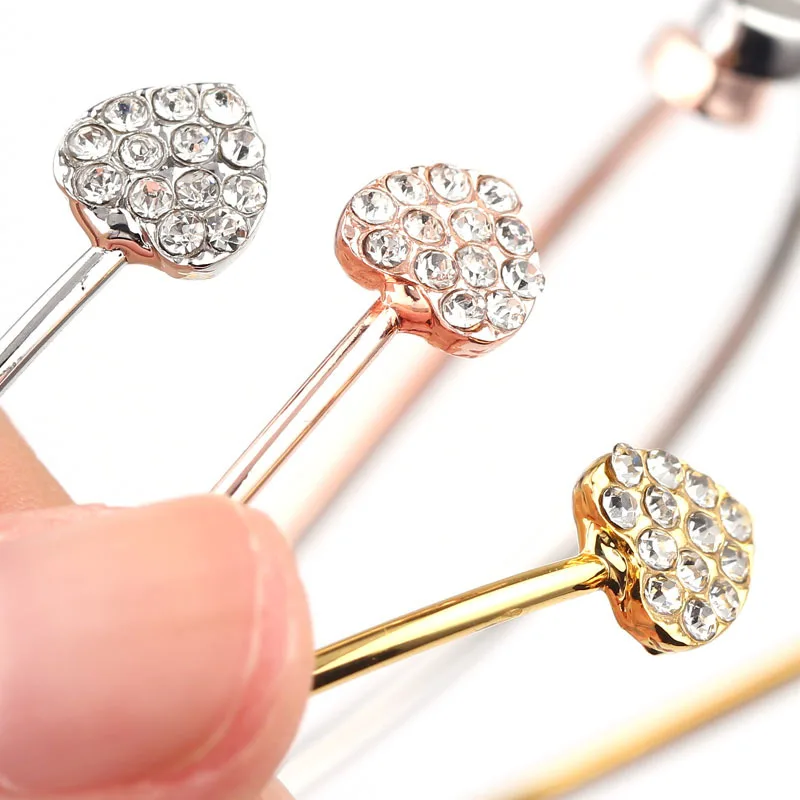 Лидер продаж модные регулируемые браслеты с голограммой в виде двойного сердца