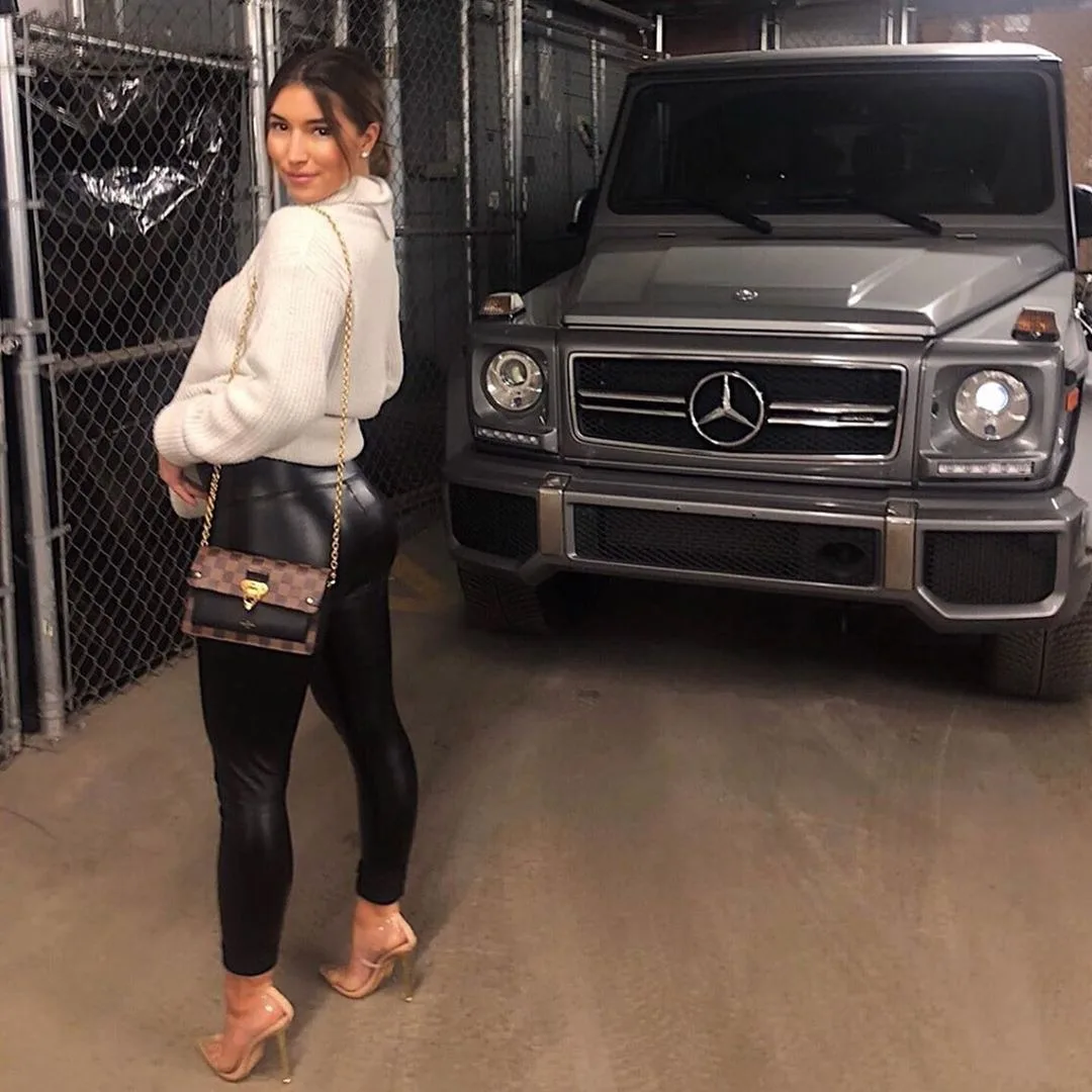 Women's Cool Sexy Stretchy Faux Leather Leggings Solid Color High Waisted Skinny Slim Tummy Control Long Pants | Женская одежда