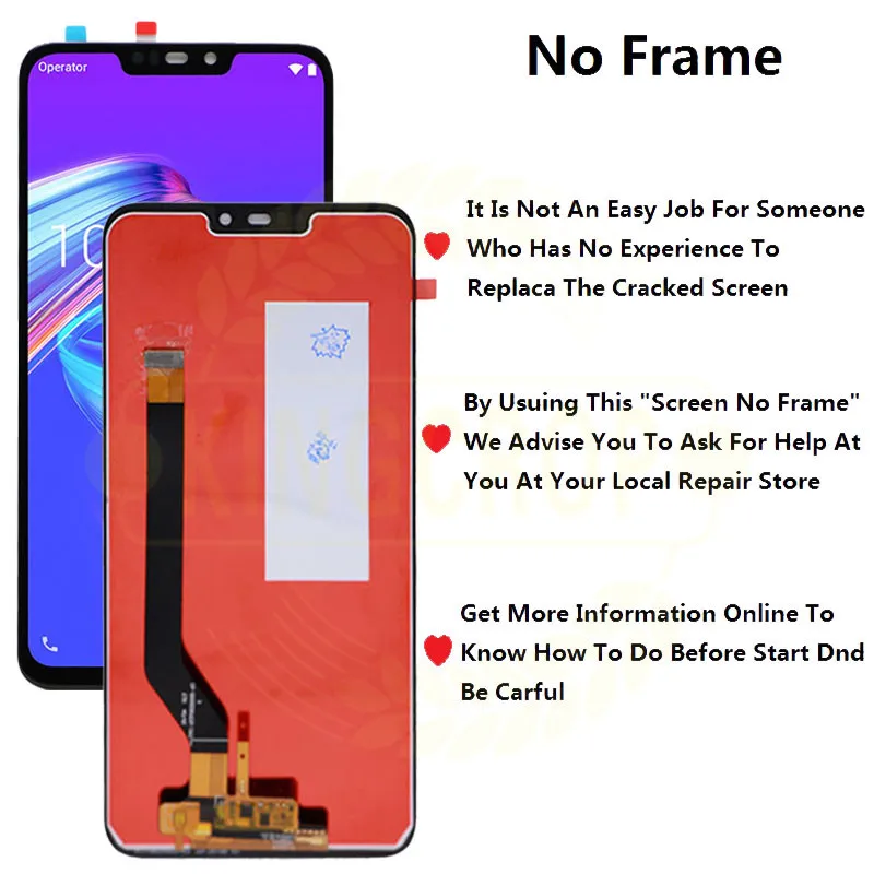 ЖК-дисплей 6 26 дюйма для Asus Zenfone Max M2 ZB633KL/ZB632KL X01AD экран с сенсорной панелью