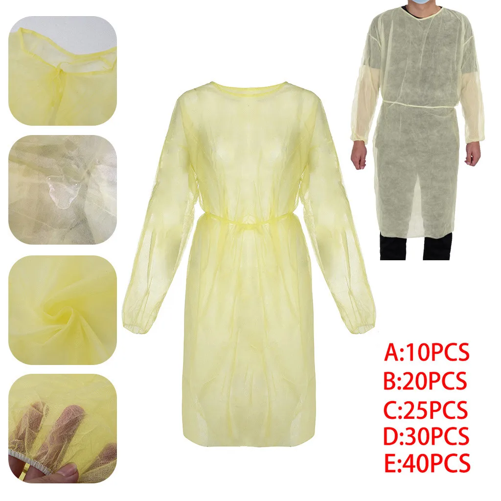 В магазине анти пчела одежда одноразовый плащ водонепроницаемый защитный халат
