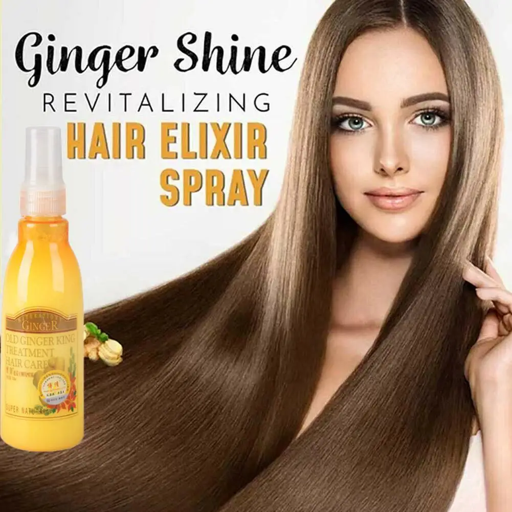 

Ginger Hair Care Spray For Hair Care And Protects Hair Products 130ml Hair Keratin Damaged Salon Hair Treatments Moisture S P9N1