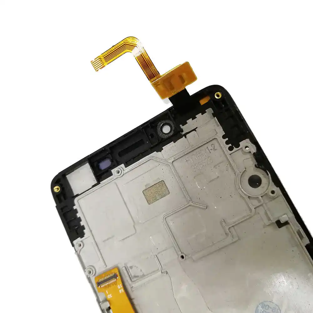 ЖК дисплей 5 0 дюйма с рамкой для Lenovo A6010 A 6010 Полный сенсорный датчик дигитайзер в