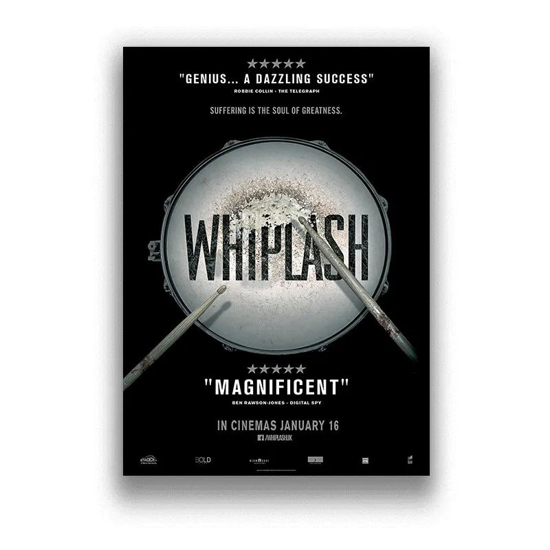 Белая бумага с покрытием Whiplash плакат хорошего качества настенные плакаты и