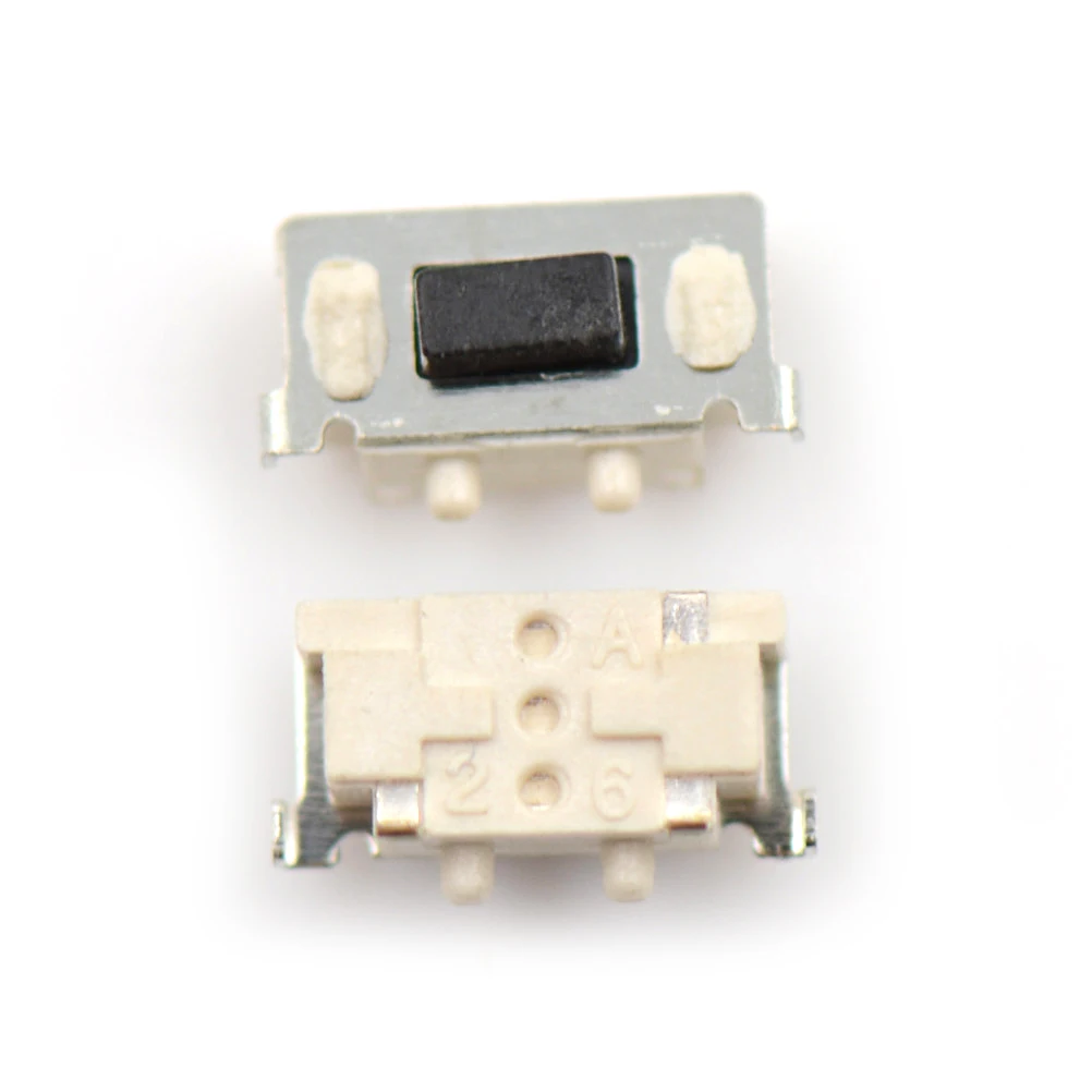 

20Pcs/lot 3*6*3.5mm SMD Tact light touch switch 2 pin side button Micro button HOT Sale!!!