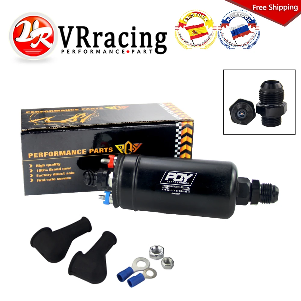 

FREE SHIPPING External EFI 380LH 1000HP TOP QUALITY PQY Fuel Pump E85 Compatible 044 style New WITH PQY BOX VR-FPB003-QY