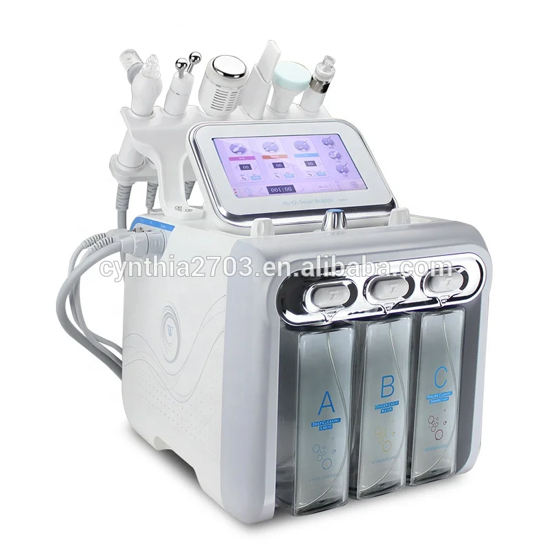 

portable hydra dermabrasion facial skin care beauty machine/water jet hydro diamond peeling microdermabrasion Cynthia RU 810SA