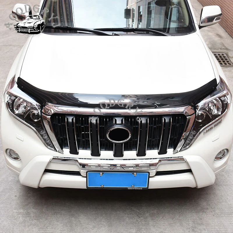 Акриловая накладка на крышку капота дефлектор для Toyota Prado 2003 2019 Стайлинг