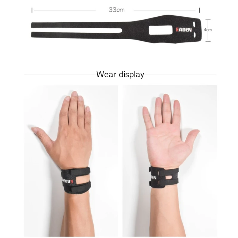 1 пара спортивный наручный защитный ремешок против растяжения тонкий дышащий