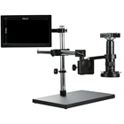 Full HD 38MP 1080P 2K 60FPS видео микроскоп камера 120X 180X 300X HDMI лупа USB TF карта памяти Лупа сварочный ремонт