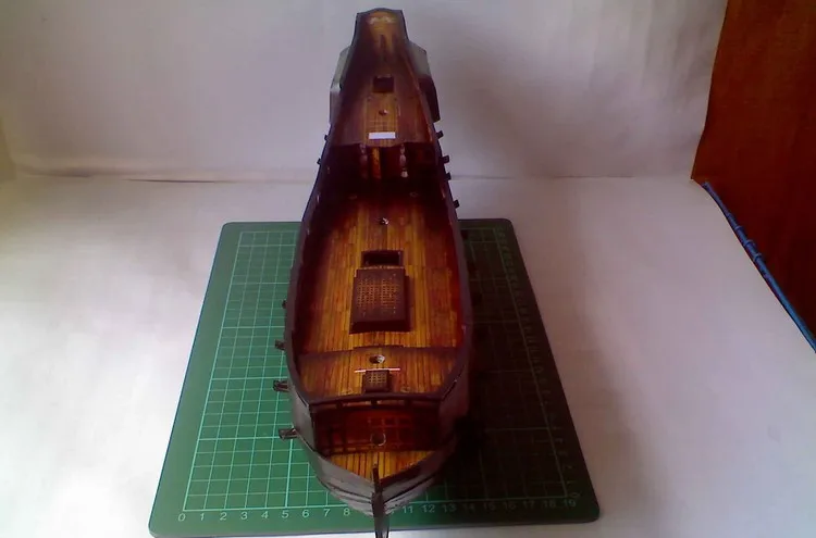 Набор бумажных 3D моделей Пираты Карибского моря сделай сам с черной жемчужиной