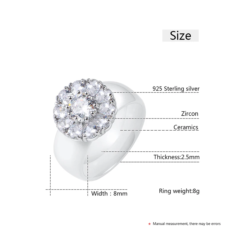 Новинка женский ювелирный набор форма цветка кристалл стразы серьги кольца