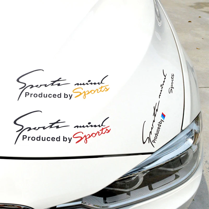 

Sports Light Eyebrow Stickers Car Personalize Decals Automobile Accessories