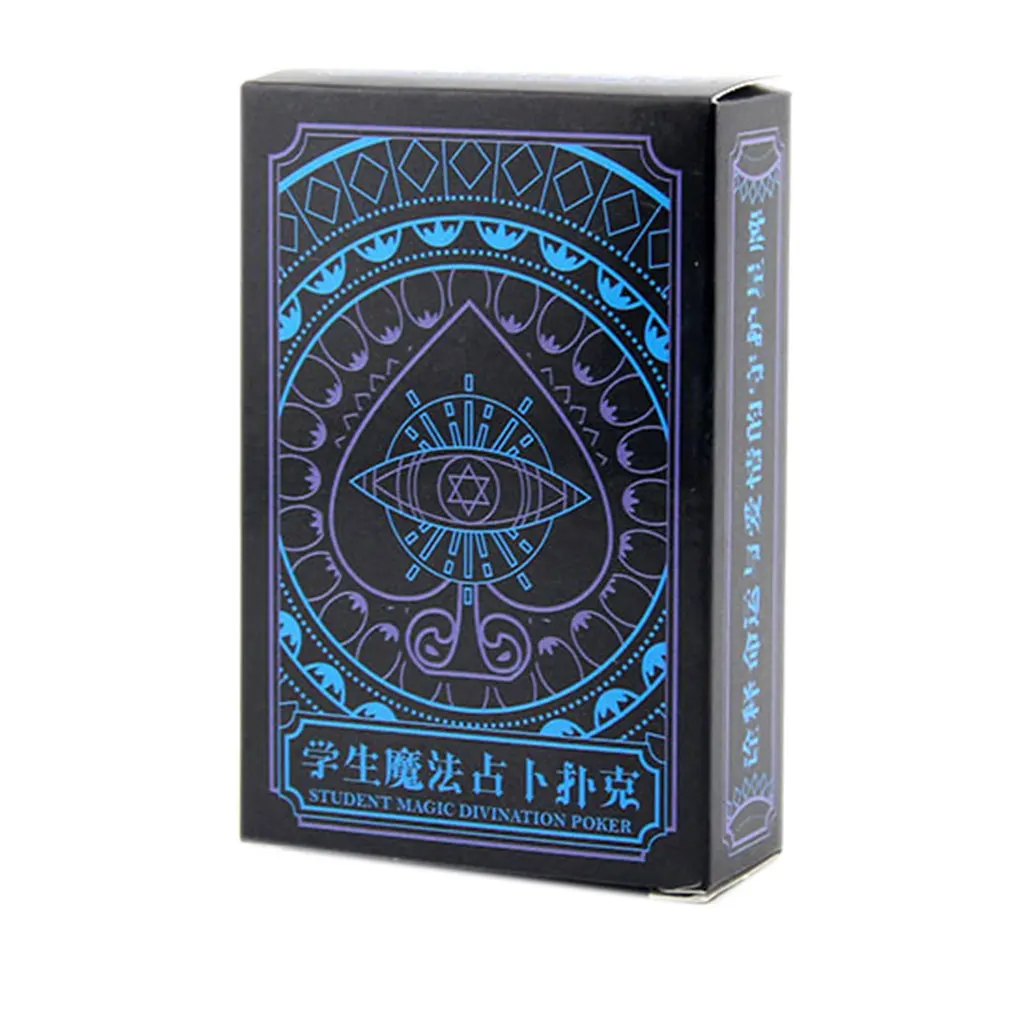 54 шт./компл. Водонепроницаемый игральных карт Настольная игра Вечерние развлечения Стандартный игральные карты из ПВХ