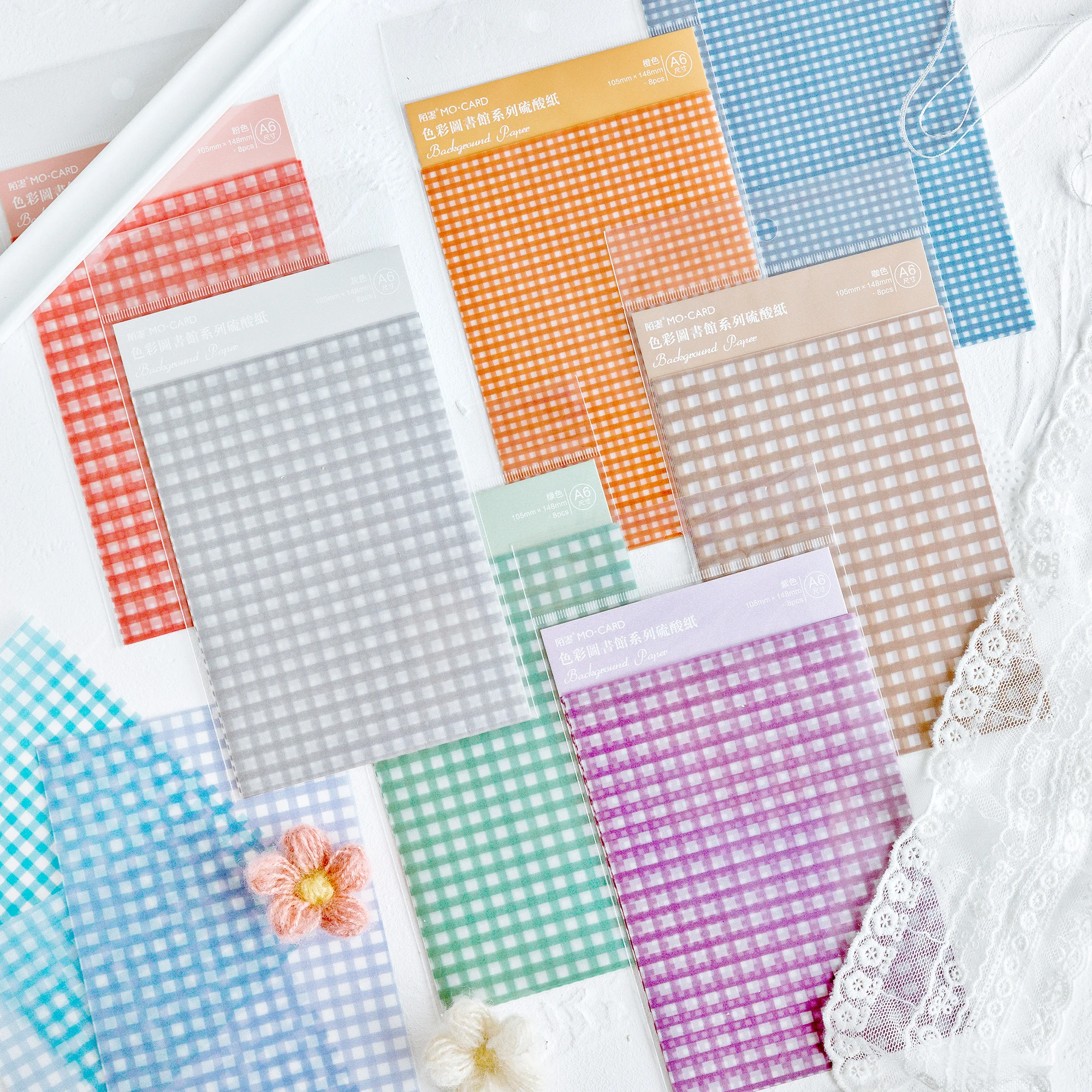 10 шт./лот Базовая сетка цветная бумага Справочник фон Бумага материал