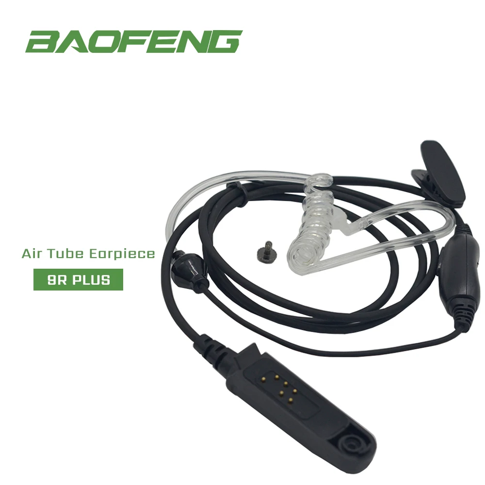Водонепроницаемая Walkie Talkie гарнитура наушник BAOFENG Covert Air Акустическая трубка