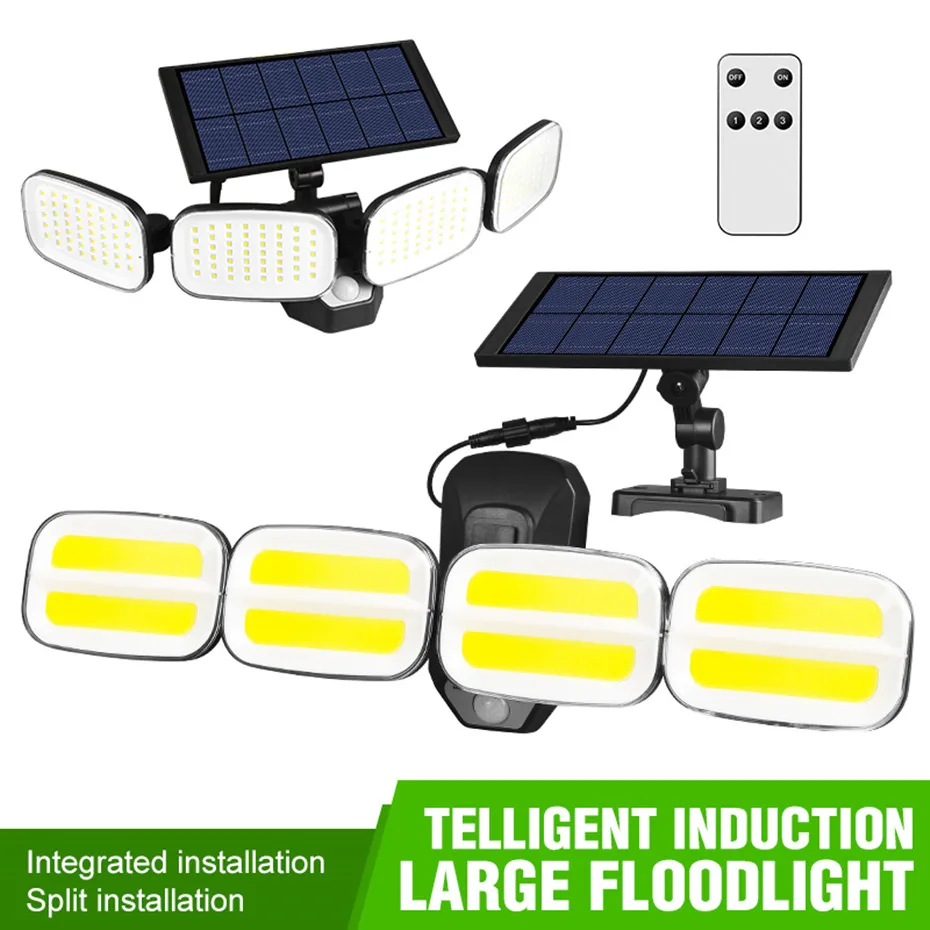 

Motion Sensor Solar Lamp 200 240LEDs Remote Control Led Solar Light Outdoor Garden Wall Decoration Path Corridor Night Lighting