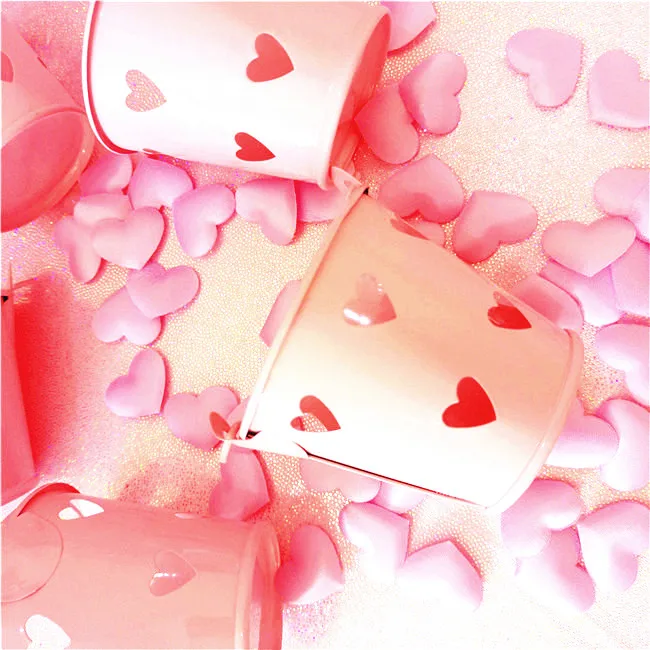 100 шт. 35 мм Романтический губки в форме сердца из шелка с надписью &quotbride to be&quot для