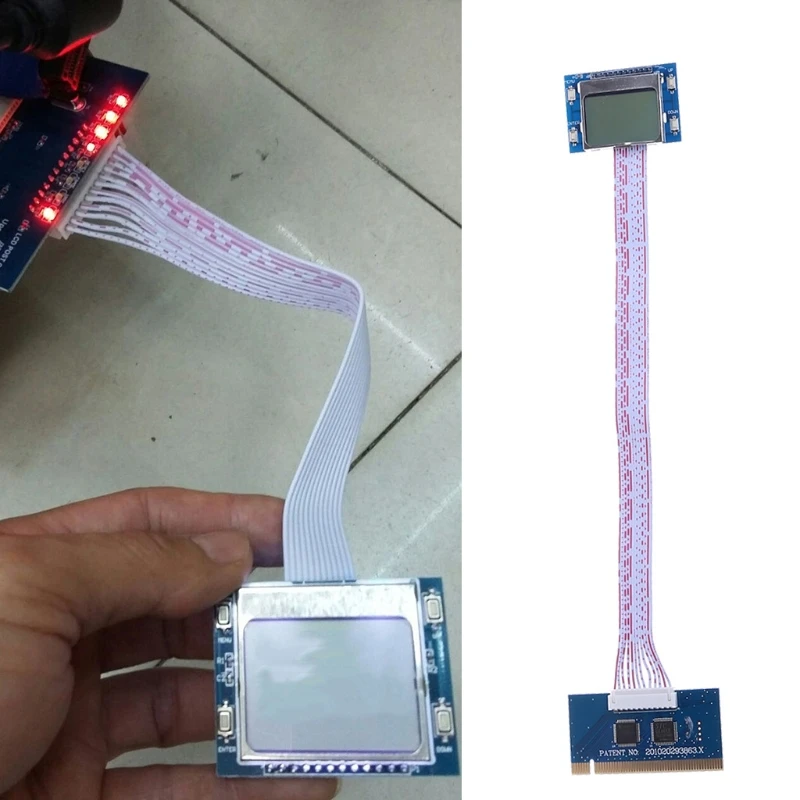83XC PCI Материнская плата диагностический анализатор er ЖК-дисплей Тестовая карта