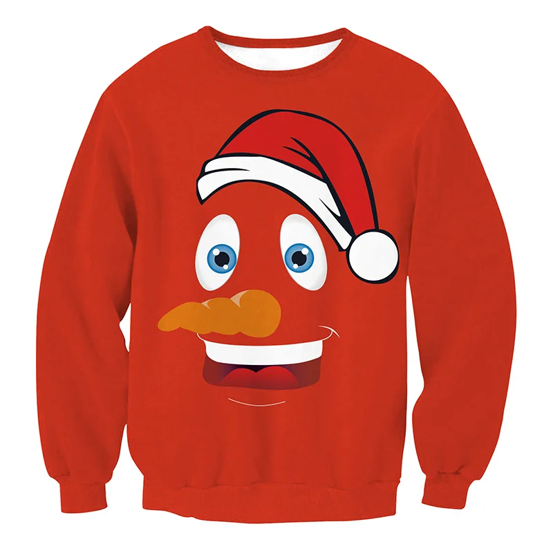 LISCN Christmas Man women Ugly Christmas Sweater Couple Watching Clothing Unisex Lovers for Men Autumn Winter New - Цвет: SWYL010