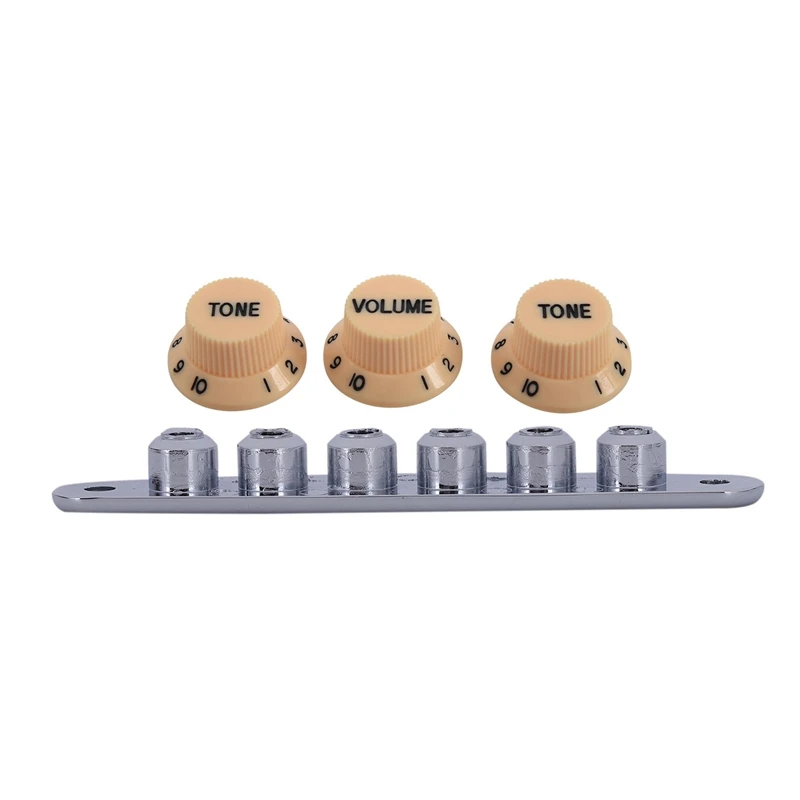 1 комплект громкость и 2 тональные ручки управления гитарой шт. Струны для моста