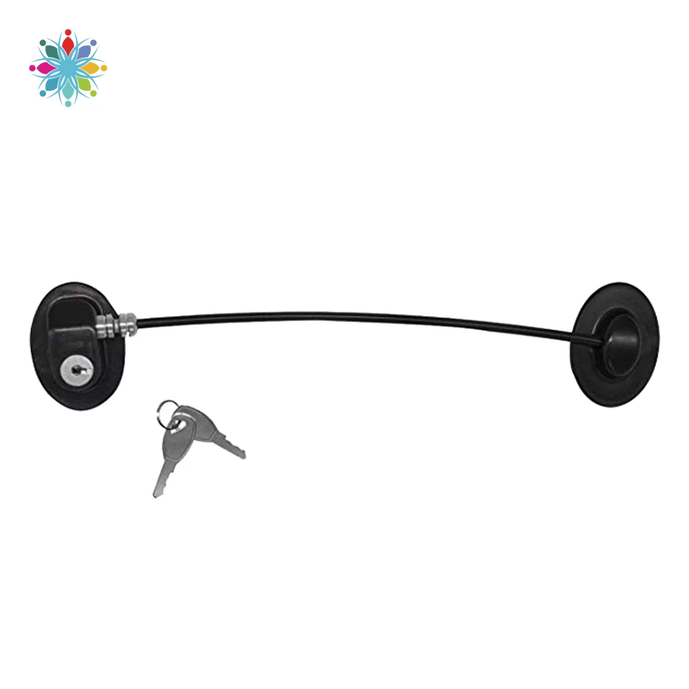 Замок для дверей и окон безопасности детей ограничитель кабеля из алюминиевого