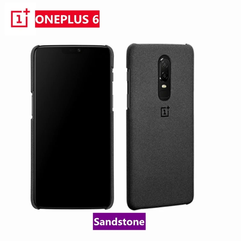 Чехол для OnePlus 6 оригинальный жесткий чехол из поликарбоната с текстурой