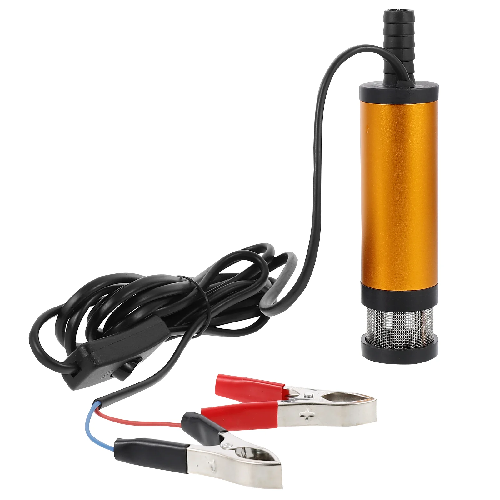 

1pc Oil Extractor Pump Electric Oil Diesel Extractor Pump Oil Suction Pump (Golden)