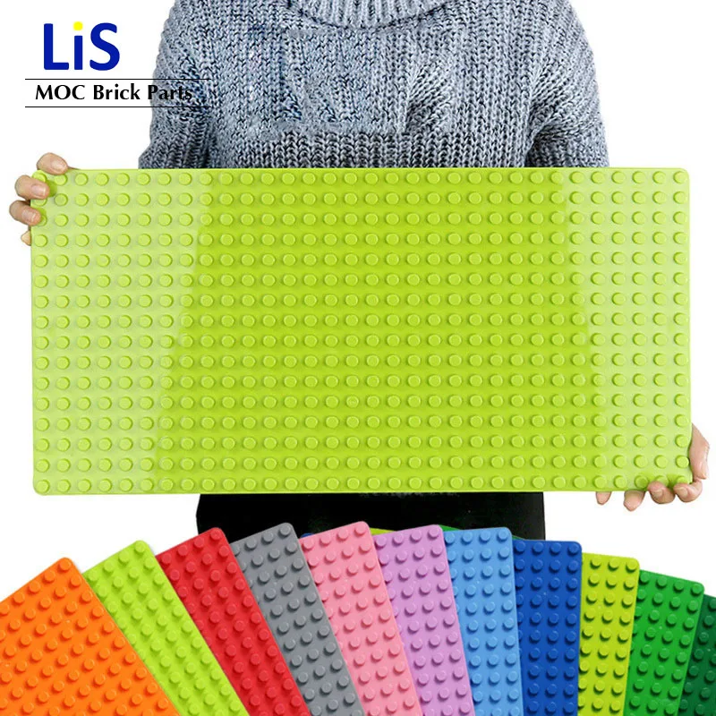 Новинка 16x32 точек 51x25 5 см большие кирпичи базовая пластина совместимая сделай сам