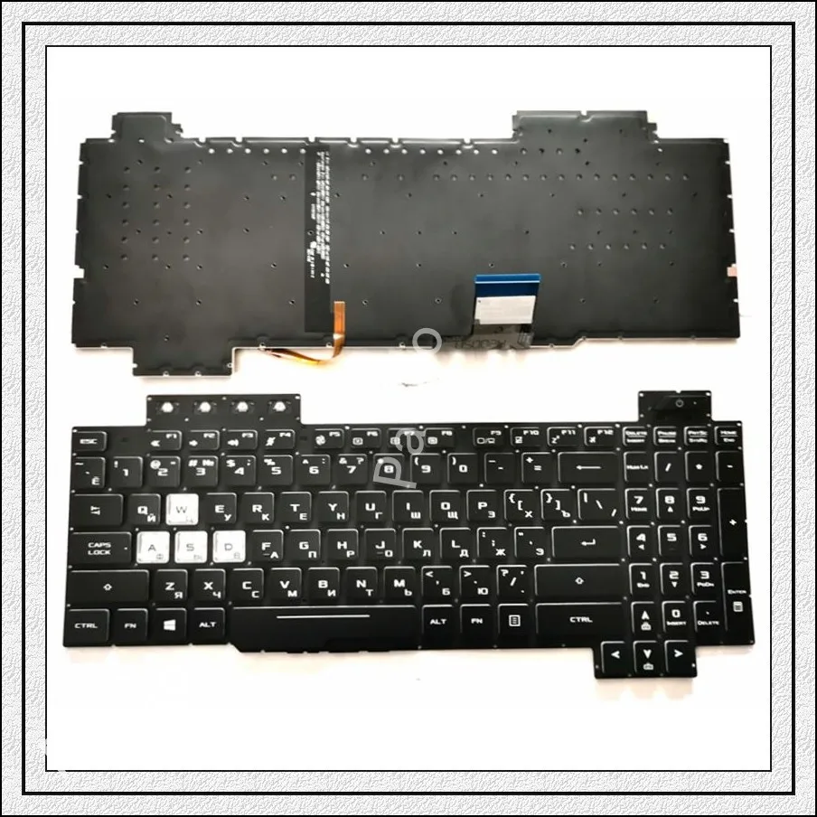 Новая русская клавиатура с подсветкой для ноутбука ASUS ROG FX504 FX504G FX504GE FX504GD fx504gm RU |