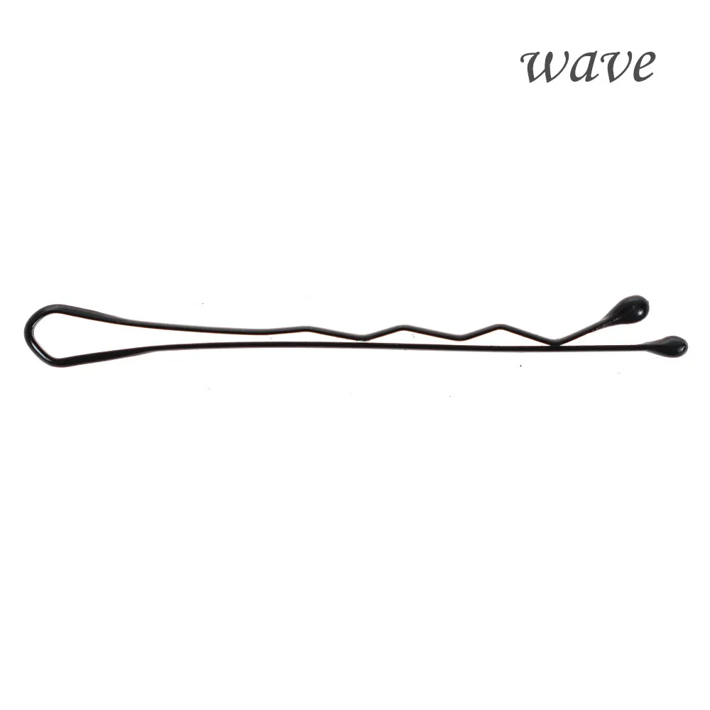 Черные заколки для волос женщин 60 шт./компл. заколки-невидимки невидимые