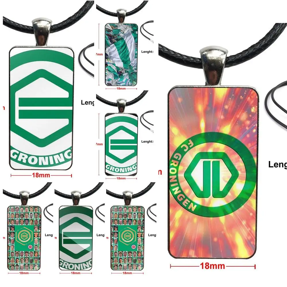 Для бисер для детей модный стеклянный кабошон кулон прямоугольное ожерелье