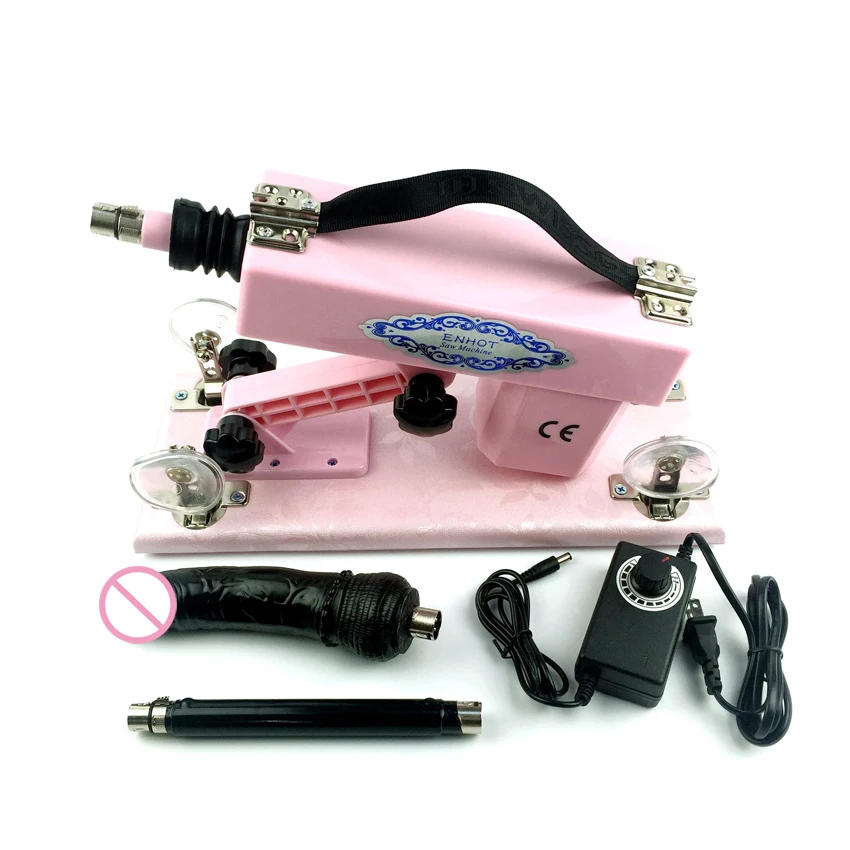 ENHOT секс машина с бесплатным вибрирующим фаллоимитатором без батареек AU EU USA UK plug