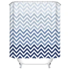 Черно-белая 3d-занавеска для душа с геометрическим рисунком, s занавеска для ванной, Frabic, водонепроницаемая занавеска для ванной из полиэстера с крючками