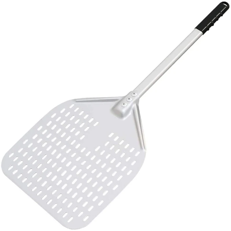 

14 Inch Pizza Peel,Aluminum Pizza Paddle with Detachable Handle,Non Stick Pizza Oven Peel,for Homemade Pizzas