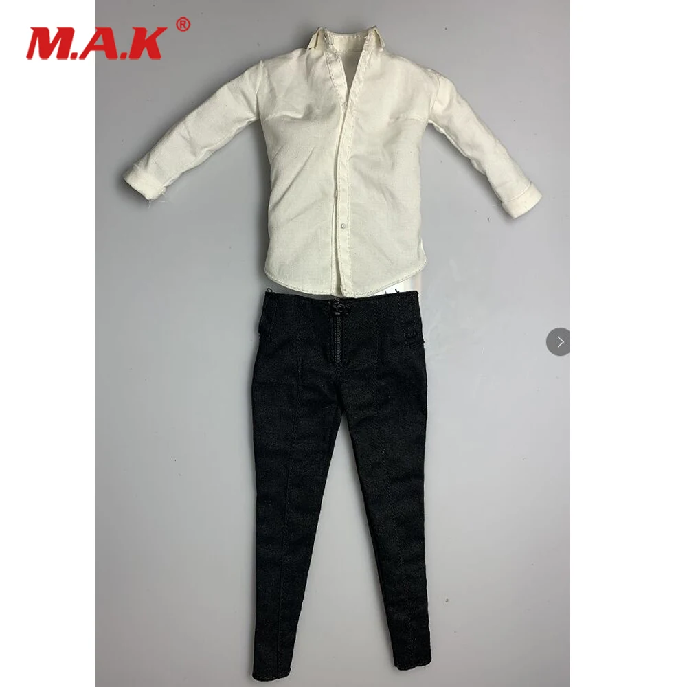 HT original chili clothes white middle-sleeved shirt plus black tights for half-coated body
HT original chili clothes white middle-sleeved shirt plus black tights for half-coated body