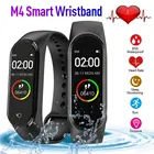 M4 смарт-браслет 0,96 дюймов цветной экран Смарт-часы спортивный браслет для здоровья сна трекер движения Пульс Bluetooth Смарт-браслет
