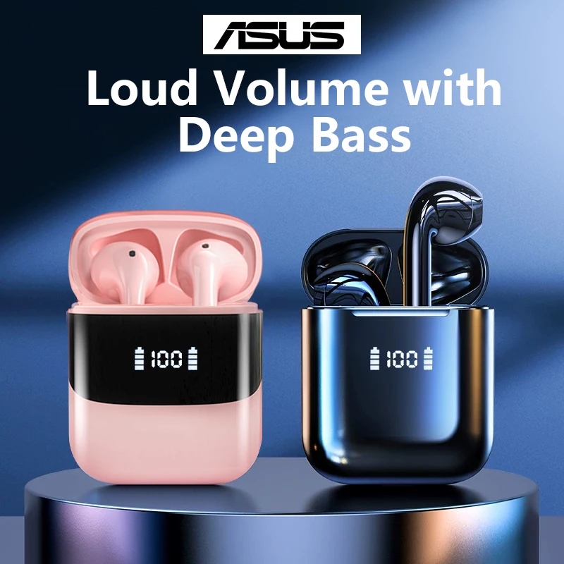

Mini Wireless Earbuds Bluetooth for Asus ROG Phone 5 3 Zenfone Built in Mic Wireless earphones Asus Noise Cancelling Headphones