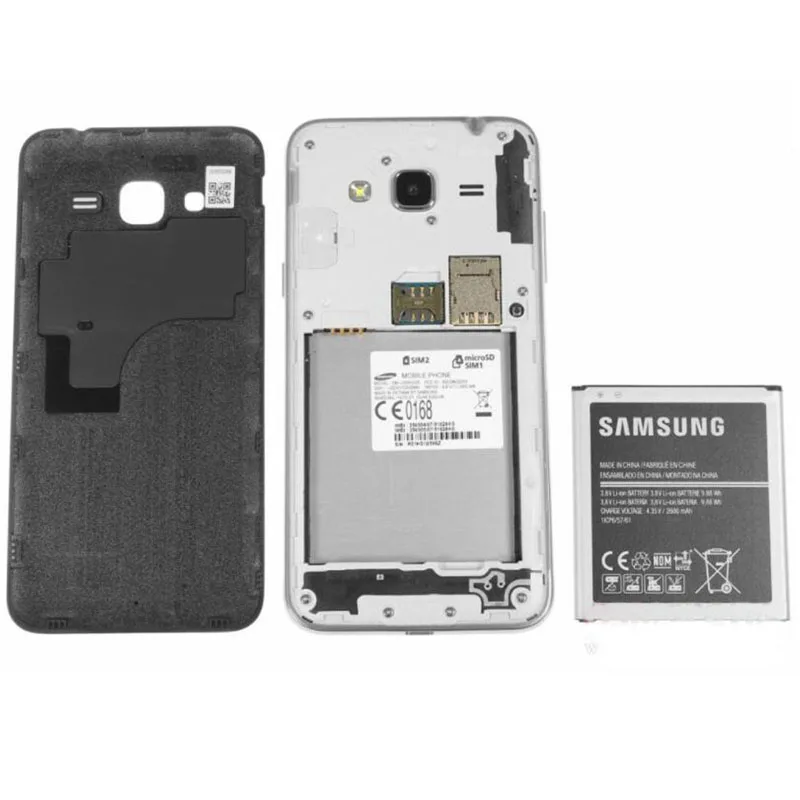 Разблокированный samsung Galaxy J3 J320F четырехъядерный 5," 1,5 ГБ ОЗУ 8 Гб ПЗУ 8 Мп LTE отремонтированный мобильный телефон