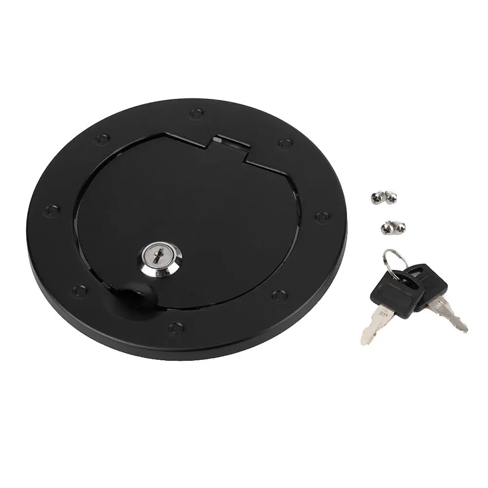 Алюминиевая крышка топливного бака с замком Автомобильный Аксессуар подходит