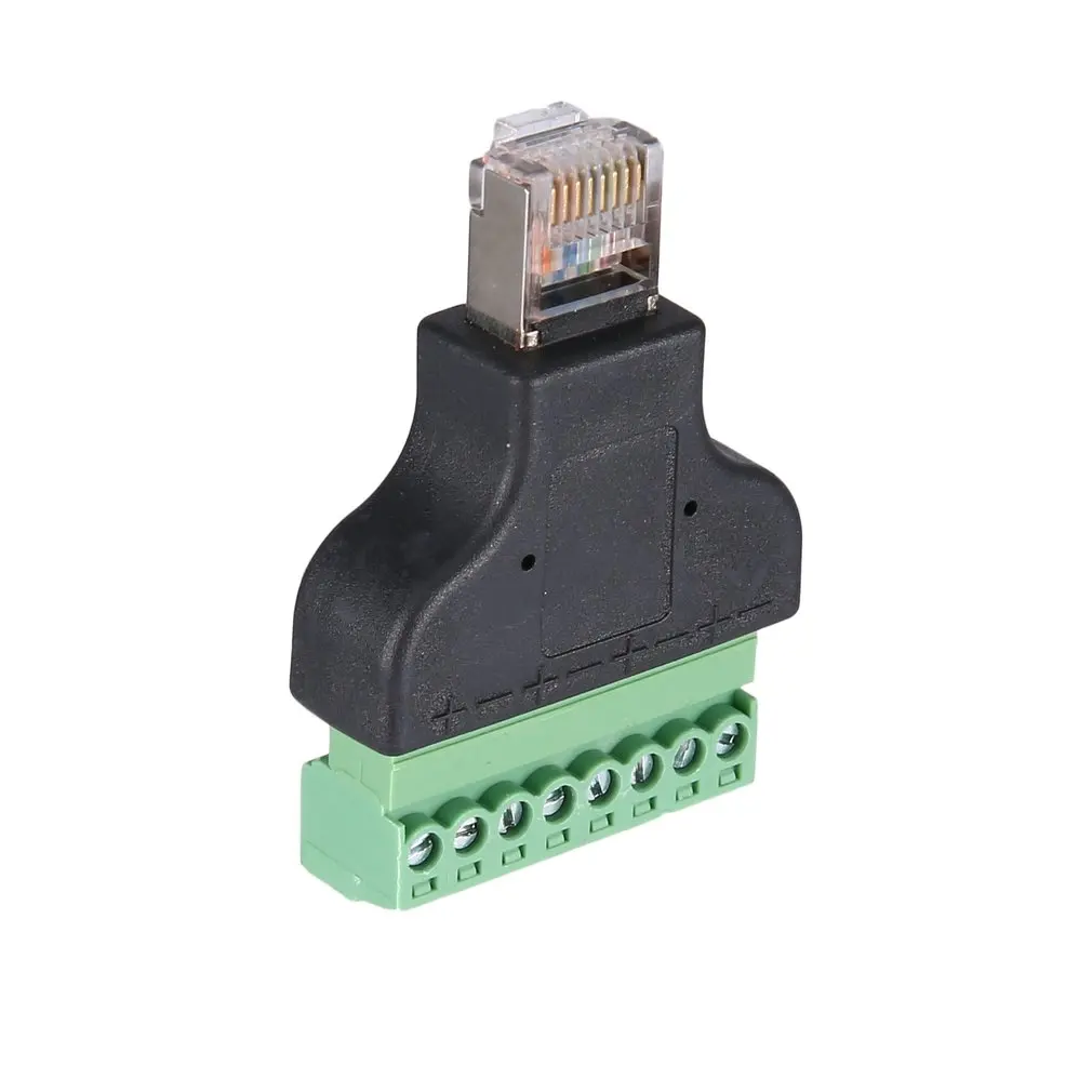 8P8C RJ45 штекер для AV винтовой клеммы 8 Pin CCTV Блок | Обустройство дома