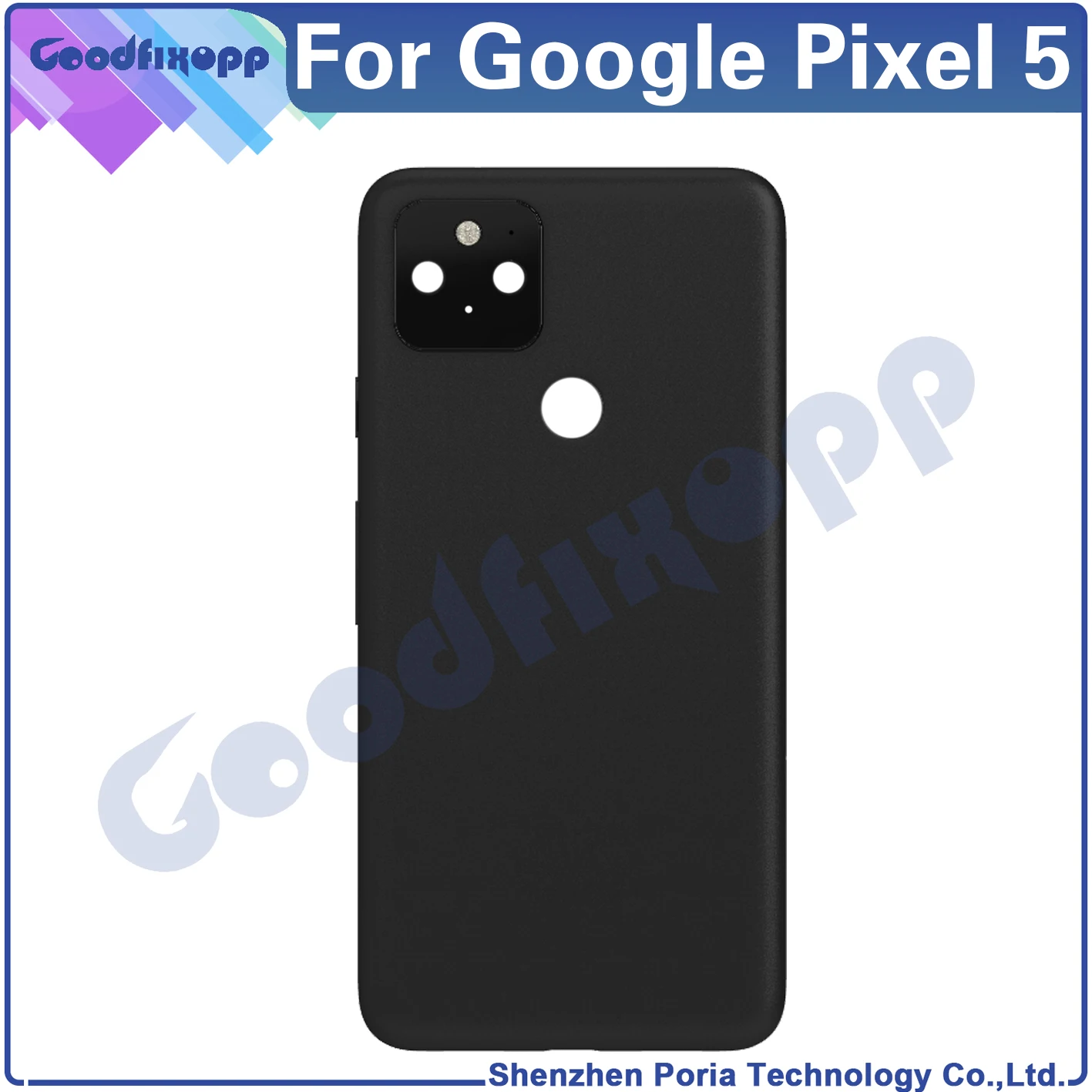 Крышка батарейного отсека для Google Pixel 5 чехол задняя крышка Pixel5 GD1YQ GTT9Q