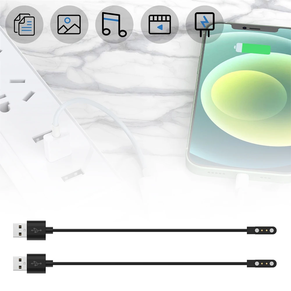 

Универсальный Магнитный USB-кабель для зарядки смарт-часов для Willful IP68/ Willful SW021 ID205U/ID205S/ID205L/ID216