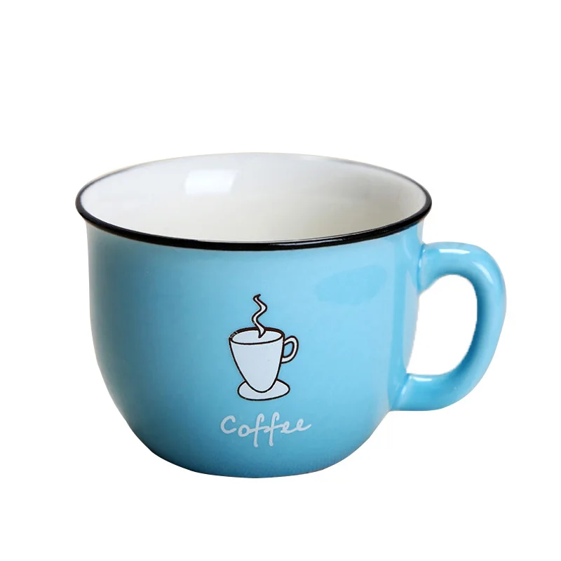 

Ceramic cup creative breakfast cup fashion coffee milk cup