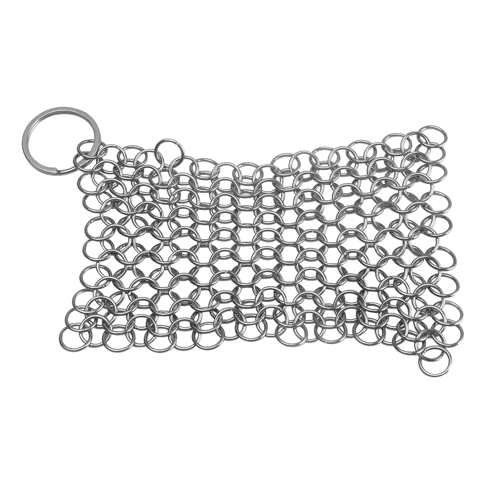 Очиститель из нержавеющей стали кухонный инструмент кольцо сковорода щетка