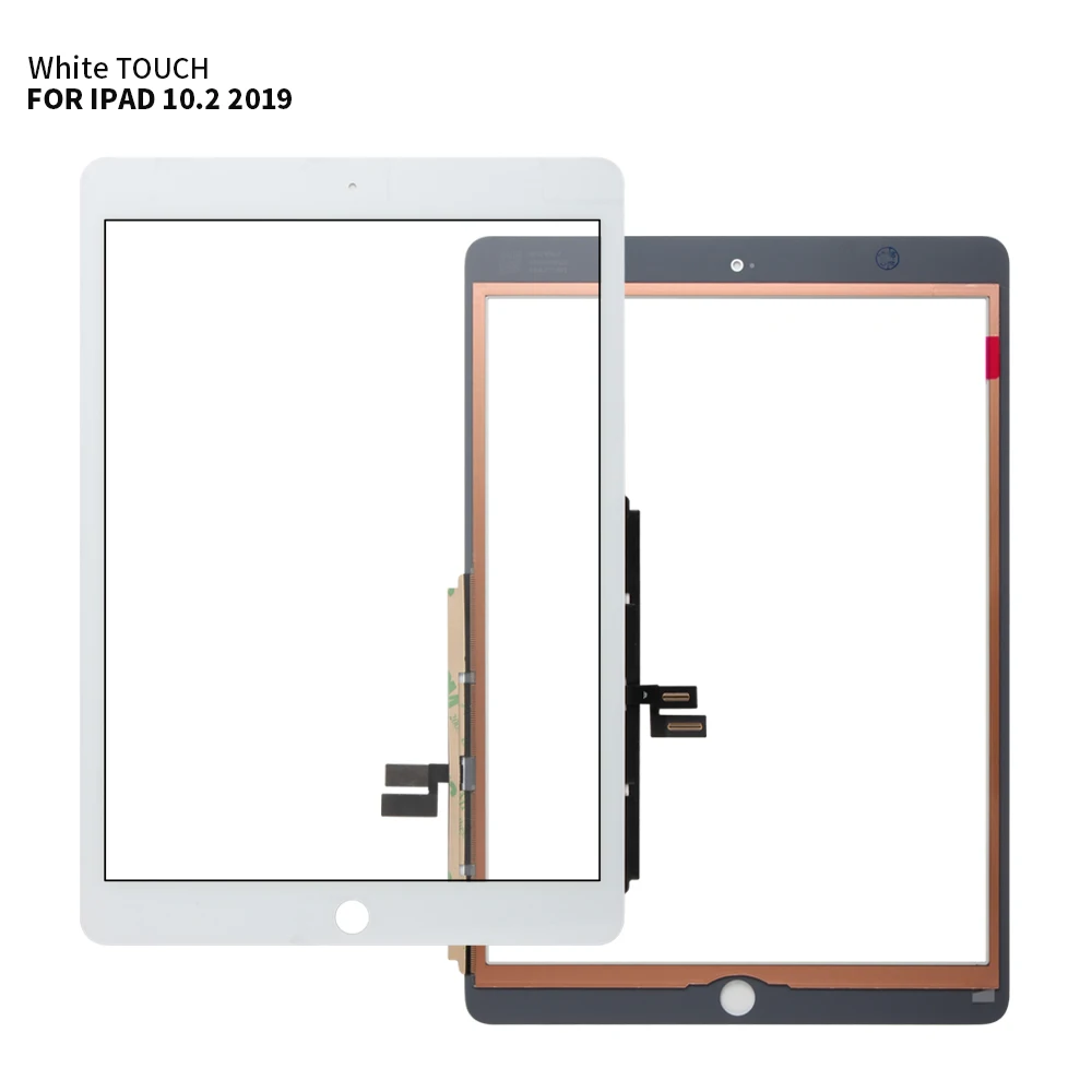 Сенсорный экран для iPad 2019 10 2 сенсорный 7 iPad7 дигитайзер панель A2197 A2198 A2200|ЖК-экраны